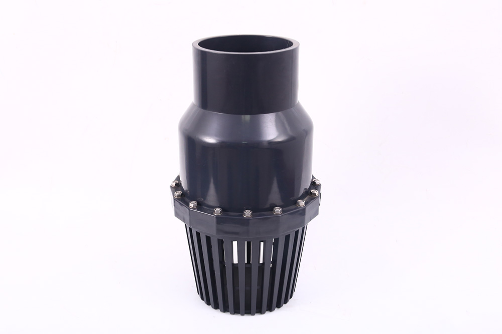 通道翻板式底阀